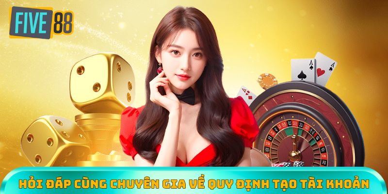 Hỏi đáp cùng chuyên gia về quy định tạo tài khoản cá cược