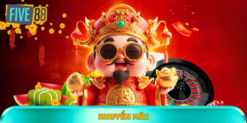 Khuyến mãi Five88 đem lại ngàn quà khủng