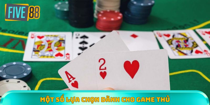 Những lựa chọn của các game thủ khi chơi