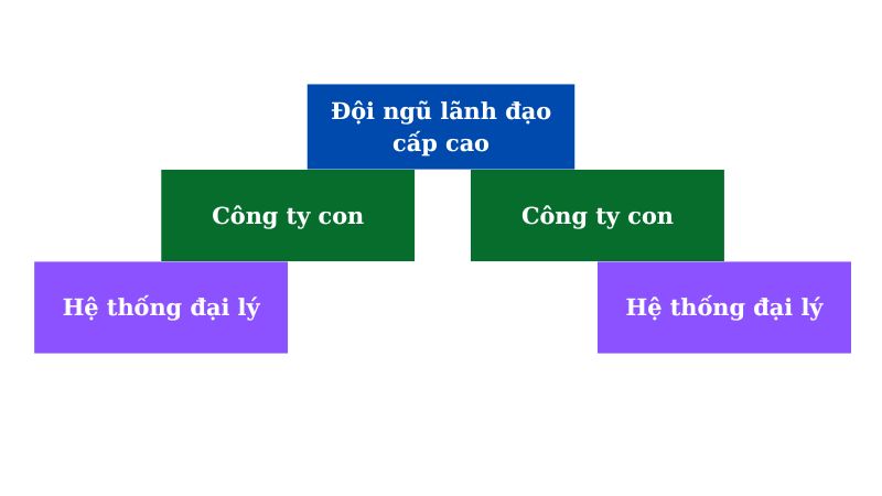 Sơ đồ tổ chức tại hệ thống của Five88